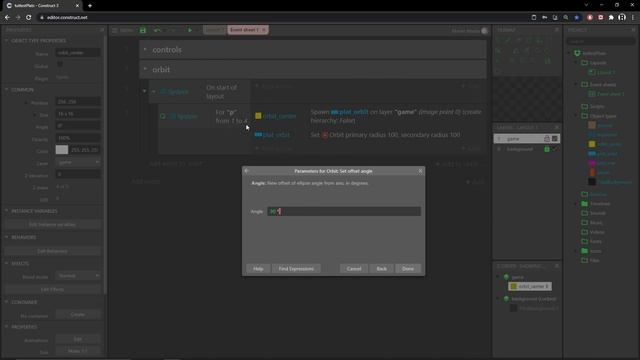 Construct 3 Tutorial #2 - Moving Platforms - orbit / rotating смотреть онлайн