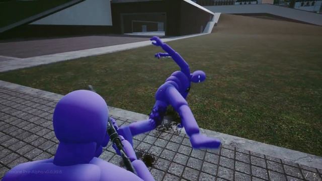 PROJECT HEXANE! Very Realistic Physics! Active Ragdoll and Brutal Kills! #3 смотреть онлайн