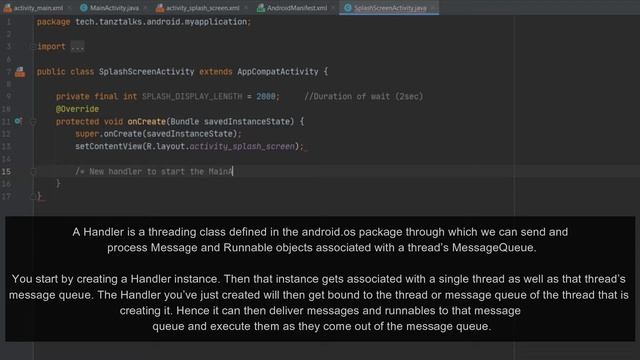 Splash Screen Android Studio | Splash Screen | Android смотреть онлайн