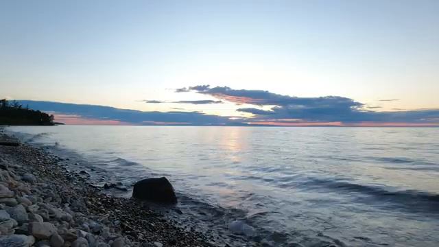 Медитация у Байкала на закате | Вид на Ольхон смотреть онлайн