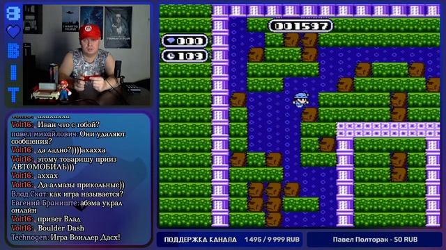 Boulder Dash / Играем на Famicom