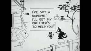 Кот Феликс - Felix in the Swim (1922)  Felix The Cat !