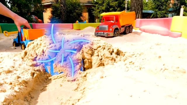 Автомастерская Саши: грязный бульдозер и устранение засора! Крутые видео про машинки для мальчиков смотреть онлайн