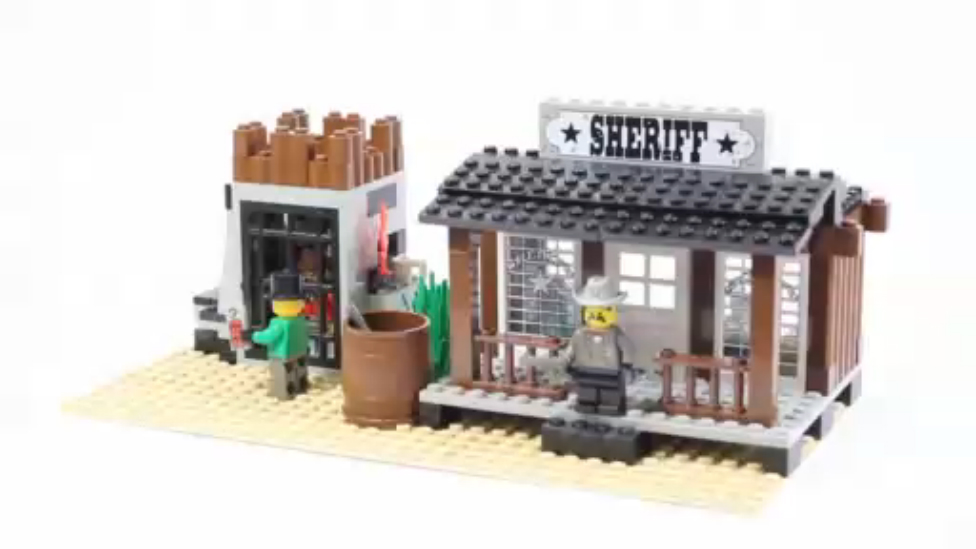Lego - Back To History - 6755 Sheriff s Lock-Up - 1996 - BrickBuilder смотреть онлайн