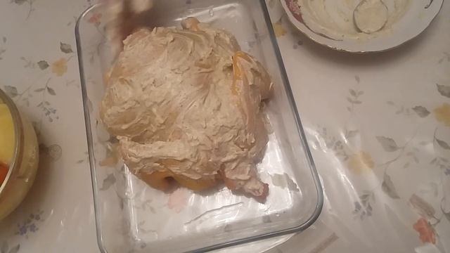 КУРИЦА АРОМАТНАЯ , ЗАПЕЧЕННАЯ В ДУХОВКЕ С КАРТОФЕЛЕМ. 1 ЧАСТЬ. ❤ смотреть онлайн