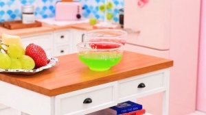 Разноцветные Желейные Рыбки ? Как Приготовить Мини Желе Своими Руками | Мини Еда