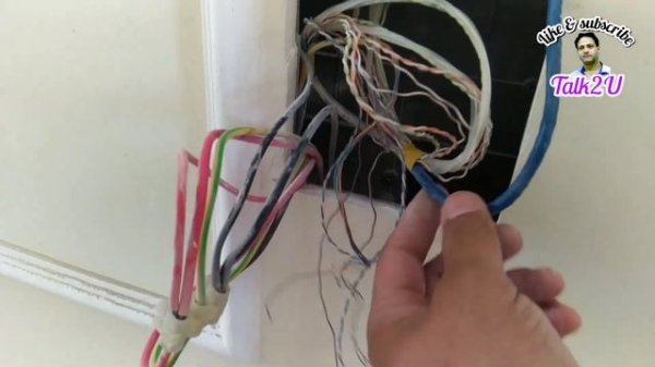 Legrand LCD intercom and camera video kit installation