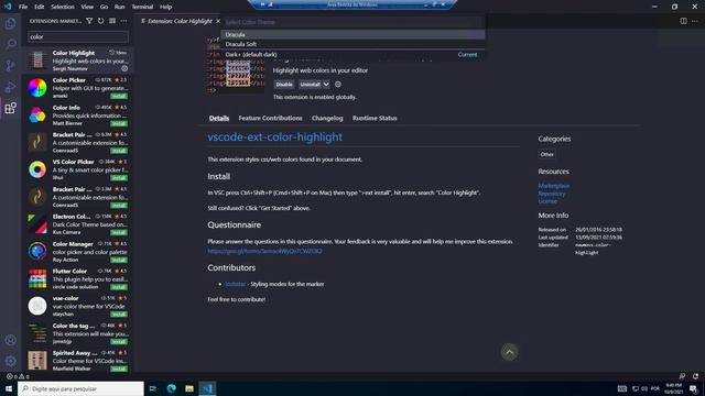 Curso react-native - instalando extensões Visual Studio Code - Aula 2 смотреть онлайн