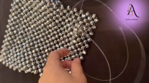 из хрустальных бусин мастер класс / туториал / тренд сумки