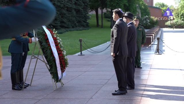 Еврейская община пришла к Могиле Неизвестного солдата смотреть онлайн