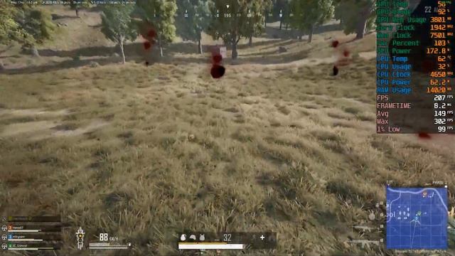 PUBG : RTX 3060 12 GB + Ryzen 5700X : COMPETITIVE SETTINGS : RANKED FPS TEST 1 смотреть онлайн