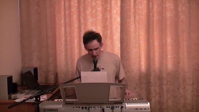 Играю на синтезаторе и пою. Нигаранам (на азербайджанском языке). Nigaranam. смотреть онлайн