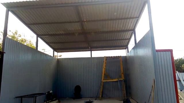 Сделали автомойку