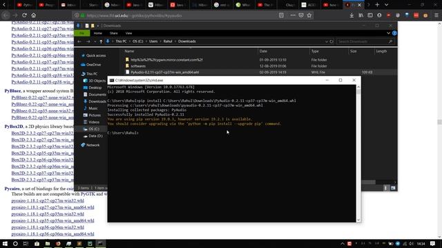 How to Install PyAudio in Python 3 7 смотреть онлайн
