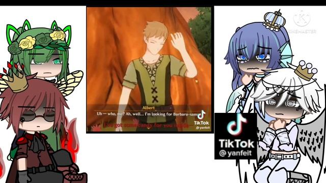 Elements react to f!y/n [as genshin girls]{RollsYi}(angst / gl) смотреть онлайн