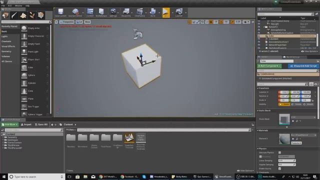Placing & Manipulating Objects - #5 Unreal Engine 4 Level Design Tutorial Series смотреть онлайн