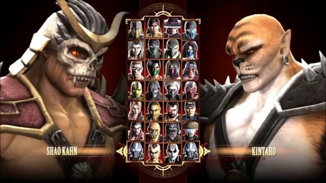 Mortal Kombat Komplete Edition PC Playable Bosses: Shao Kahn vs Kintaro смотреть онлайн