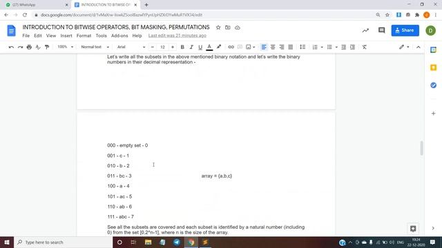 Binary Operators , Bit masking AND Permutation | Competitive Programming | Dhruv Gupta смотреть онлайн
