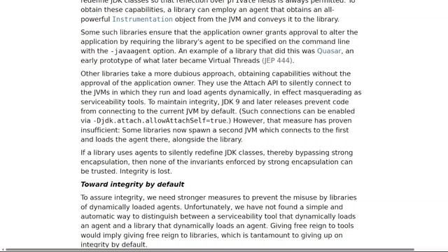 Java 21: Feature #13 - JEP 451: Prepare to Disallow the Dynamic Loading of Agents смотреть онлайн