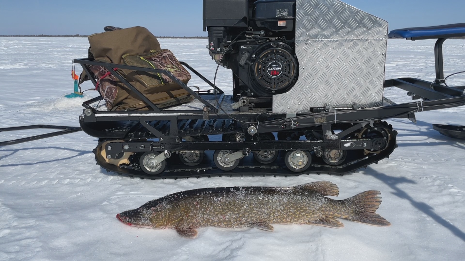 Трофейная Щука на 5.9кг/ Рыбалка в ХМАО-Югра смотреть онлайн