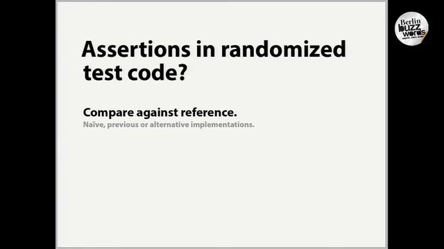 Berlin Buzzwords 2014: Dawid Weiss - Randomize your tests and it will blow your socks off #bbuzz смотреть онлайн