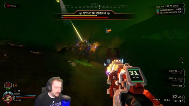 Elite Deep Dive Engineer With Out Overclocks | Deep Rock Galactic смотреть онлайн
