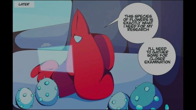 Red x Purple ❤💜 Among Us Comic Part 1 смотреть онлайн