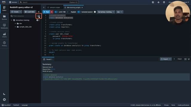 Configure Redshift for dbt Cloud смотреть онлайн