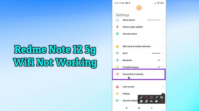 Redmi Note 12 Wifi Problem || Redmi Note 12 Wifi Not Working Problem смотреть онлайн