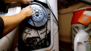 Избавляюсь от ПРОБЛЕМЫ: слетел РЕМЕНЬ стиральной машины LG