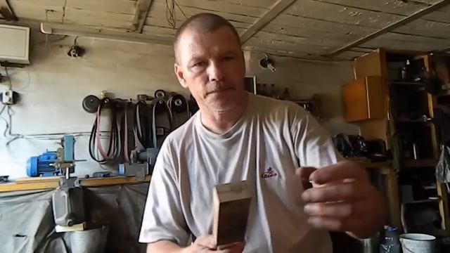 Изготовление ножа, часть 6 - рукоять смотреть онлайн