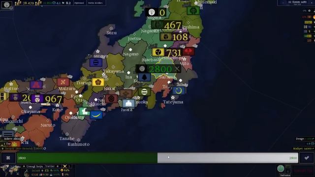 "Başlıyoruz!" | 1440 JAPONYA - Age of History II | Bölüm 1 смотреть онлайн