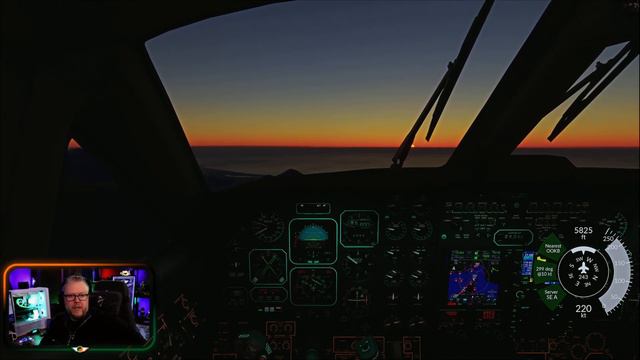 King Air 350i Steam Guage | Persian Gulf | Group Flight смотреть онлайн