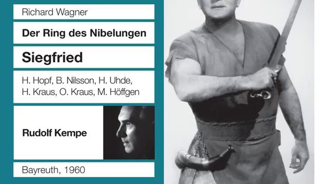 Siegfried, WWV 86C: Act III: Ha! - Wie des Blutes Strome sich zunden (Siegfried, Brunnhilde) смотреть онлайн