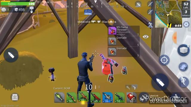Новото копие на Fortnite Battle Royal, но за телефон Creative Destruction~Епизод 1 ~Замалко победа! смотреть онлайн