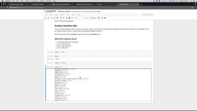 Jupyter Notebook Tutorial смотреть онлайн