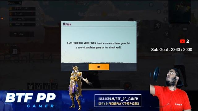 ?ROAD TO RANK #1 | Conqueror Lobby In India Rank 14 @shoutoutYT bro #bgmilive #pubglive смотреть онлайн