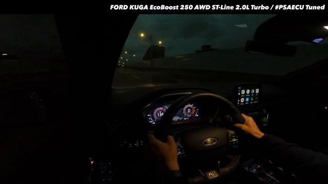 FORD KUGA EcoBoost 250 AWD ST-Line 2.0L Turbo / #PSAECU Tuned смотреть онлайн