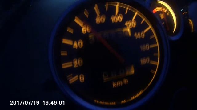 GSF750　加速動画 バイク