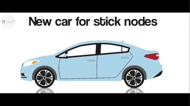 New car for stick nodes "Kia Rio" смотреть онлайн