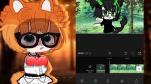 ♡{Tutorial по тени персонажа в видео}{Cap Cut}{Gacha Life and Club}♡