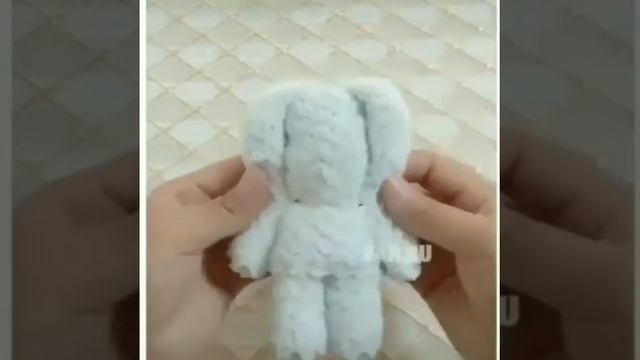 Как делать мишку из платочка смотреть онлайн