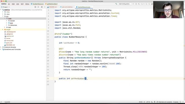 Quarkus Backend development with Java and GraalVM - Collecting Metrics смотреть онлайн