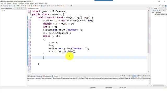 Lecture 47 Java | Loop [ While Loop - Sentinel Controlled Iterations ] بالعربي смотреть онлайн