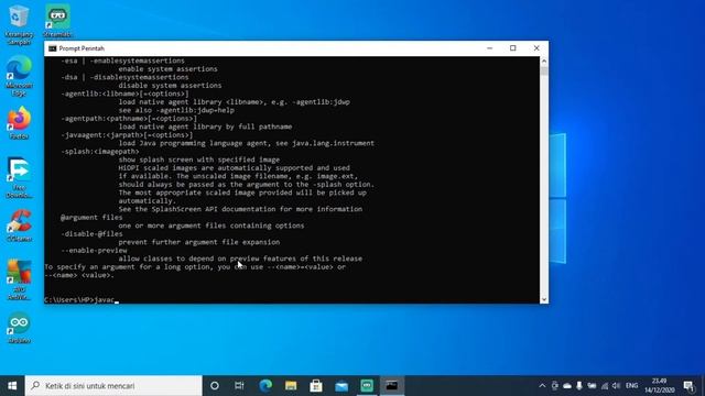 cara mengecek java dengan prompt command | cmd смотреть онлайн
