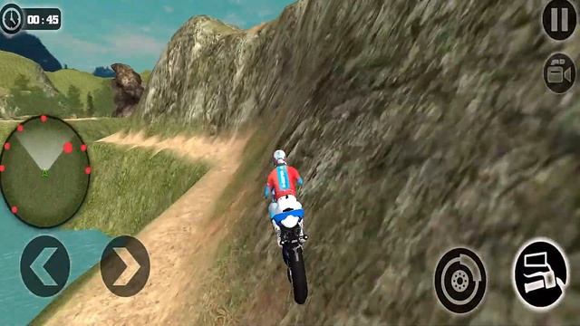 Uphill Offroad Motorbike Rider Games, Mountain Road Motorcycle Extreme Racing #2 | Android Gameplay смотреть онлайн