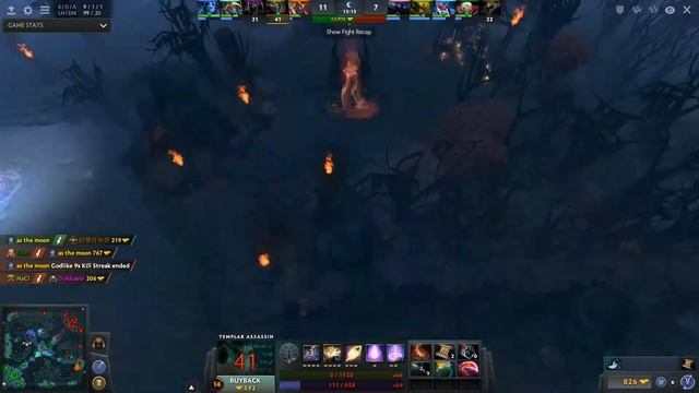 Dota 2 Ana Templar Assassin Pro Top MMR 26/3/7 Ranked Full Gameplay смотреть онлайн