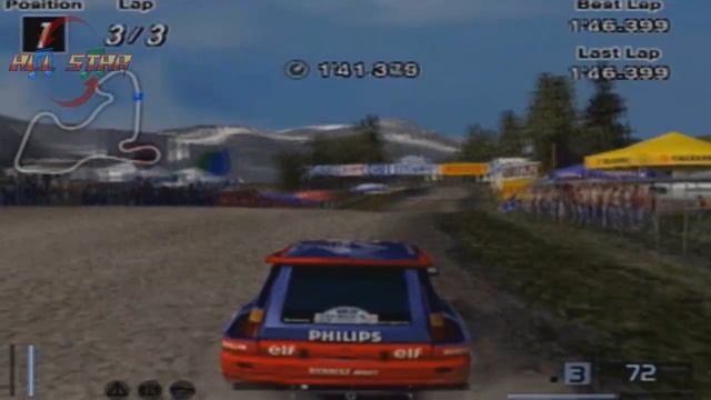 Gran Turismo 4-Last Renault Collection (1985 Renault 5 Maxi Turbo Coupe Rally Car) смотреть онлайн