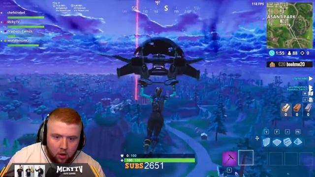 WORLDWIDE STREAMERS REACT!!! - FORTNITE ROCKET LAUNCH FROM COUNTDOWN (Funny Moments) смотреть онлайн