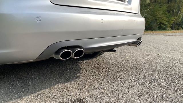 Audi S4 B7 4.2 V8 253kw - Stock Exhaust смотреть онлайн